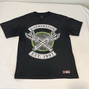 Vintage WWE T-Shirt D-Generation X Graphic WWE Shirt Size Medium Y2K